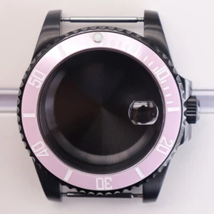 Caja de reloj de buceo SUB de lujo de 40 mm de acero inoxidable 316L cristal de zafiro para NH35 36 - Imagen 1 de 9