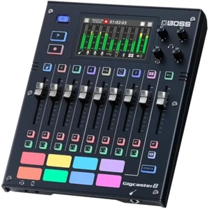 BOSS Gigcaster 8 GCS-8 Mezclador de Transmisión de Audio 8 Canales Negro Nuevo de Japón - Imagen 1 de 3