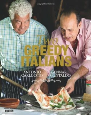 Two Greedy Italians by Gennaro Contaldo Book The Fast Free Shipping Foto 1 de 2