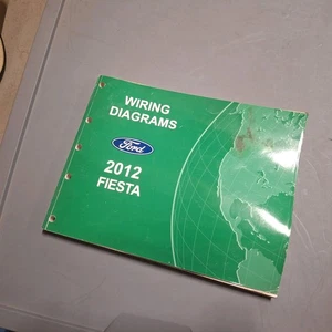 2012 Ford Fiesta Wiring Diagrams Electrical Schematics OEM Factory FCS-21114-12 - Picture 1 of 5