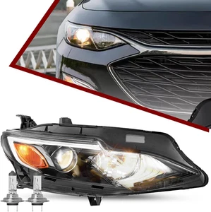 Chevy Malibu Headlight Assembly Bulbs Included for 2019 2020 2021 2022 2023 2024 - Imagen 1 de 12