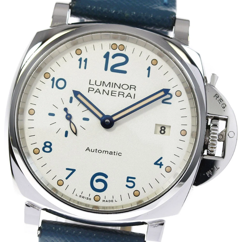 Reloj para hombre PANERAI Luminor Due 3 días Achaio PAM00906 esfera plateada_821014 Foto 1 de 1