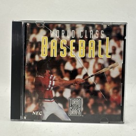 World Class Baseball - Complete  - Turbo Grafx 16