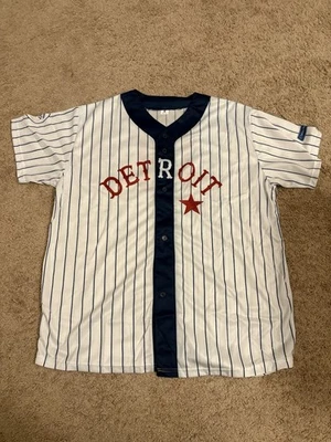 Camiseta Promocional Detroit Tigers Estrellas Ligas Negras Promo XXL Foto 1 de 4