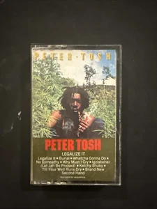 Peter Tosh - Legalize It - Cassette Tape Reggae 1970’s Tested - Picture 1 of 4