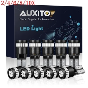T10 Red LED Inner Tail Light Bulb Super Bright 2825 168 192 194 175 2821 10/20x - Picture 1 of 16
