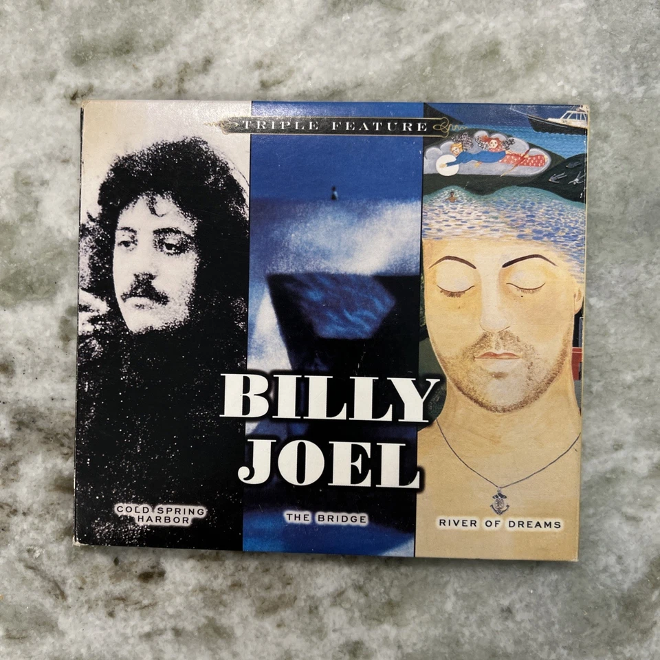 Billy Joel ‎– Triple Feature - Cold Spring Harbor/The Bridge/River Of Dreams NM - Image 1 of 4