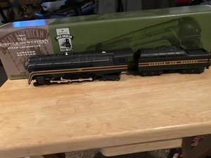 Lionel Trains 746 Norfolk & Western Steam Locomotive & Tender Hallmark w/track - Picture 1 of 8