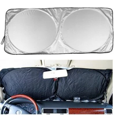 Parasol plegable para ventana trasera delantera de coche camión furgoneta visera jumbo cubierta de parabrisas Foto 1 de 4