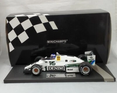 1/18 Minichamps Williams Ford FW08C #1 White K.Rosberg w/ Box From Japan - Image 1 of 4