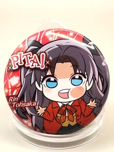 Rin Tohsaka Schicksal Übernachtung Dose Abzeichen Takara Tomy Arts Japan C883 - Bild 1 von 3