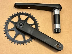 Thesis Hollow-Forged AL Crank with 38T NW DM Chainring - Picture 1 of 20