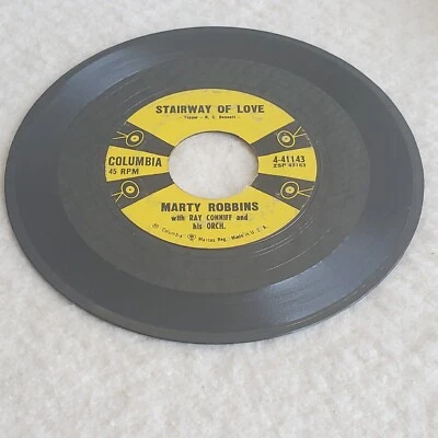 Marty Robbins 45RPM Stairway Of Love & Just Married Columbia  Foto 1 de 2
