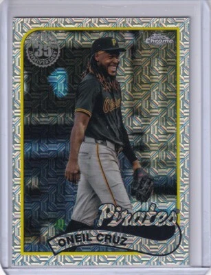 Oneil Cruz 2024 Topps Update 1989 Chrome Pittsburgh $1.50 SHIPPING - Image 1 of 2