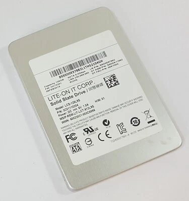 128GB SSD Lite-On LCM-128L9S SATA 2,5" Notebook Festplatte 7mm FRU 00KT002 - Bild 1 von 2