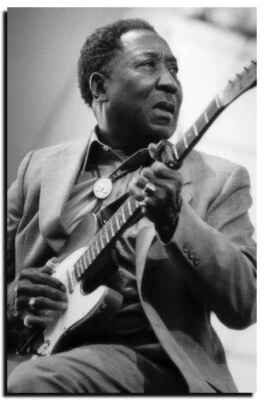 Muddy Waters Poster 24x36 Inch Live Concert Photo Rare Wall Art Print - MW01 - Image 1 of 4
