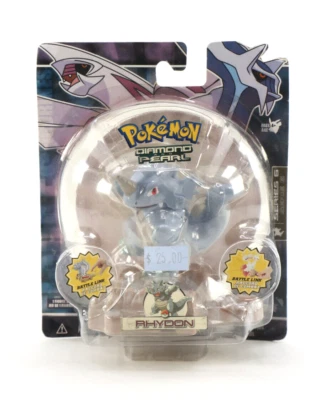 Pokemon Diamond Pearl Rhydon Figura Jakks Pacific 2008 Nuevo Precintado Foto 1 de 4