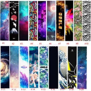 47" Fashion Skateboard Longboard Decor Grip Tape Sticker Diamond Sheet Griptape - Picture 1 of 42