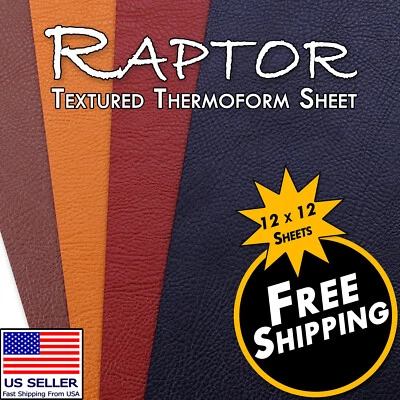 HOLSTERSMITH.COM HOLSTEX® Sheet - Raptor Texture (12in x 12in)(.060, .080 & .093 Thicknesses)