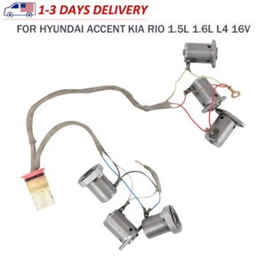 Transmission Solenoid Kit 4631322700 For Hyundai Accent Kia RIO 1.5L 1.6L L4 16V - Picture 1 of 12