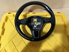 2011 - 2014 VW TOUAREG SPOKE LEATHER STEERING WHEEL - COMPLETE WITH SWITCH OEM