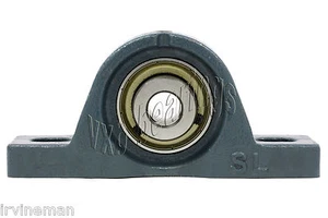 FHSLP205-25mm Pillow Block Low Shaft Height 25mm Ball Bearings Rolling - Picture 1 of 12