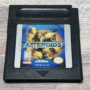 Asteroids Nintendo Game Boy 1992 Video Game - Authentic Tested Working - Picture 1 of 12