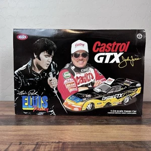 NEW John Force 1998 Castrol GTX Elvis Presley Mustang Funny Car 1/24 1:24 NHRA - Picture 1 of 8