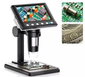 Digital Microscope 4.3" LCD 1600x Screen PCB Repair Magnify Test Solder Creature - Picture 1 of 4