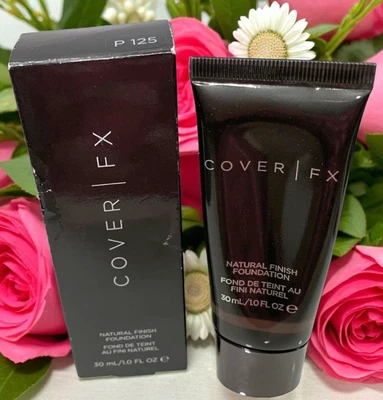Cover FX Natural Finish Foundation - P 125 - 1oz/30ml -Sealed - New in Box - Image 1 of 4