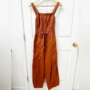 Universal Thread Straight Leg Sleeveless Jumpsuit in Burnt Orange Rust XS - Picture 1 of 7