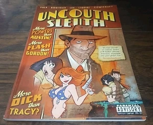 Uncouth Sleuth Taschenbuch TPB GN Rousseau Fullp Fiction 2011 Indiana Jones Parodie - Bild 1 von 2