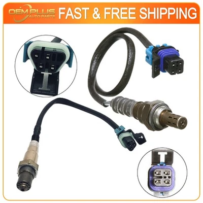 2Pcs Up&Downstream O2 Oxygen Sensor For 2013 2014 2015 Chevrolet Camaro V6 3.6L - Image 1 of 4