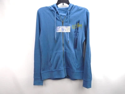 Sudadera con capucha para mujer GEAR FOR SPORTS Waffle talla M ejército de EE. UU. cremallera completa azul Foto 1 de 4