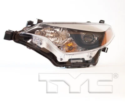 Faro halógeno del lado izquierdo del conductor TYC para modelos Toyota Corolla 2014-2016 Foto 1 de 3