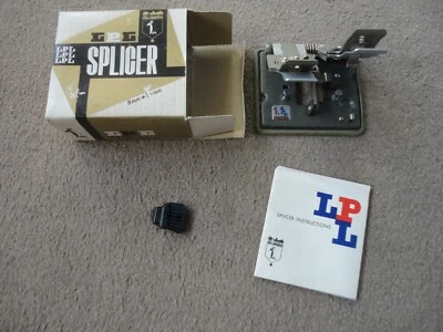 HERMOSA EMPALMADORA JAPONESA DE COLECCIÓN LPL 8mm 16mm en caja limpia con folleto ¿sin usar? Foto 1 de 4