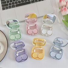 Heart Shape Contact Lens Case Eyes Contact Lens Container  Travel & Home