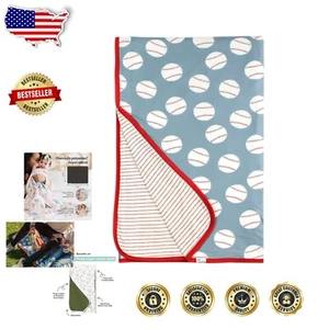 Jumbo 3-Layer Toddler Blanket - Ultra-Soft Baby Quilt for Newborns & Kids | S... - Picture 1 of 9