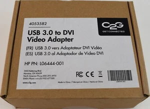 C2G USB 3.0 To DVI Video Adapter 4053582 - Picture 1 of 5