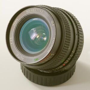 Ensinor 24mm f/2.8 f2.8 1:2.8 macro MF wide angle lens Pentax PK