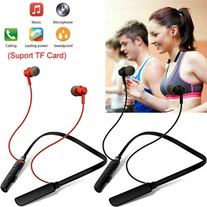 Zestaw słuchawkowy Bluetooth Słuchawki Bezprzewodowe sportowe Stereo Słuchawki douszne Redukcja szumów - Zdjęcie 1 z 13