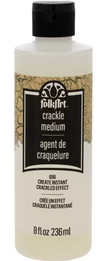 FolkArt Crackle Mediano 8 OZ Nuevo Foto 1 de 1