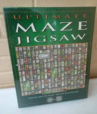 Taxi Turmoil Ultimate Maze Jigsaw 1000 Lagoon Games Sealed - Image 1 of 4