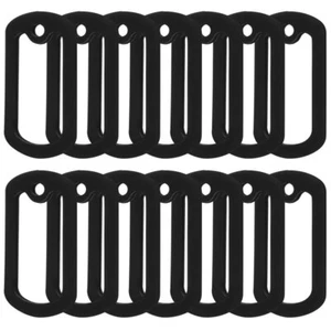 12 Pcs Silicone Case Military Dog Tag Covers Silencer - Picture 1 of 12