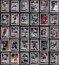 1992-93 Topps Gold Foil Hockey Cards Complete Your Set You U Pick From List