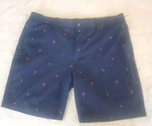 Pinguino uomo Munsingwear golf corto taglia 42 blu navy stampa leggera - Foto 1 di 15