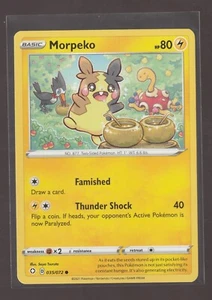 Carta común Pokémon Morpeko #035 Shining Fates 2021 - Imagen 1 de 2