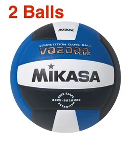 Set Of 2 Balls Of Mikasa VQ2000 Micro Cell Volleyball Indoor/sand/grass. - Picture 1 of 4