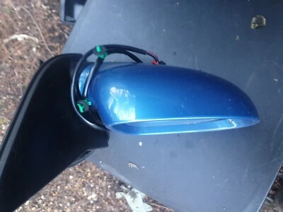 VOLKSWAGEN GOLF MK5  2004-2008 RIGHT WING MIRROR HATCHBACK BLUE ELECTRIC  — 第 1/4 张图片