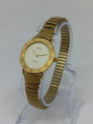 VINTAGE Breil 81016 Relógio de Quartzo Suíço Feminino 25mm Mostrador Champanhe BATERIA NOVA - Imagem 1 de 4